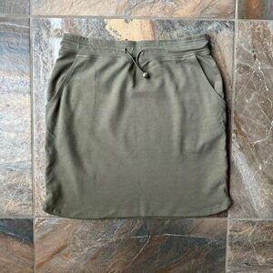 SUNDRY for EVEREVE Sunday Skirt Green with Drawstring Women's Size Medium 2